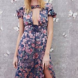 For love & lemons low plunge neckline